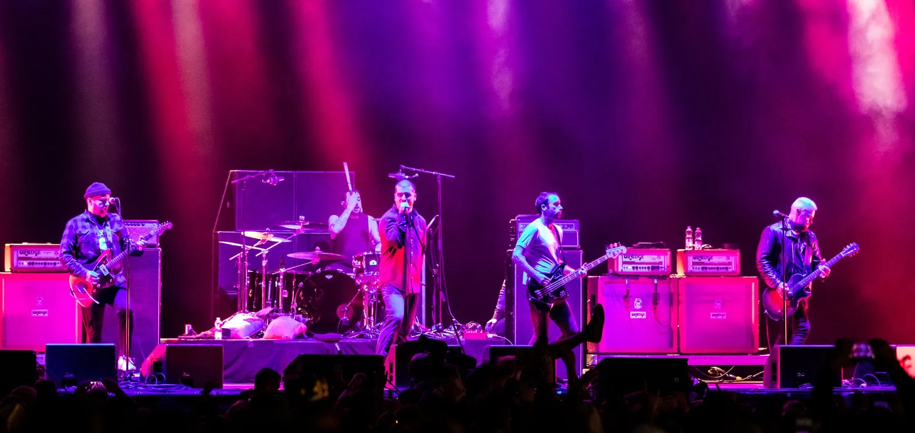 Alexisonfire band photograph