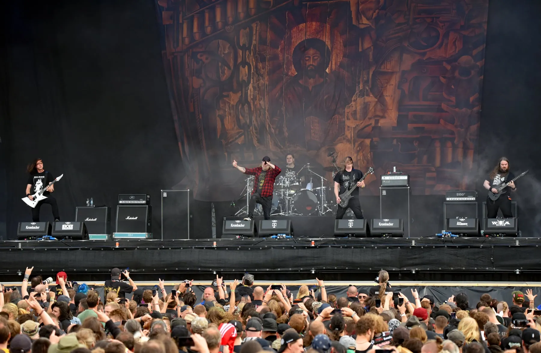 At the Gates band photograph
