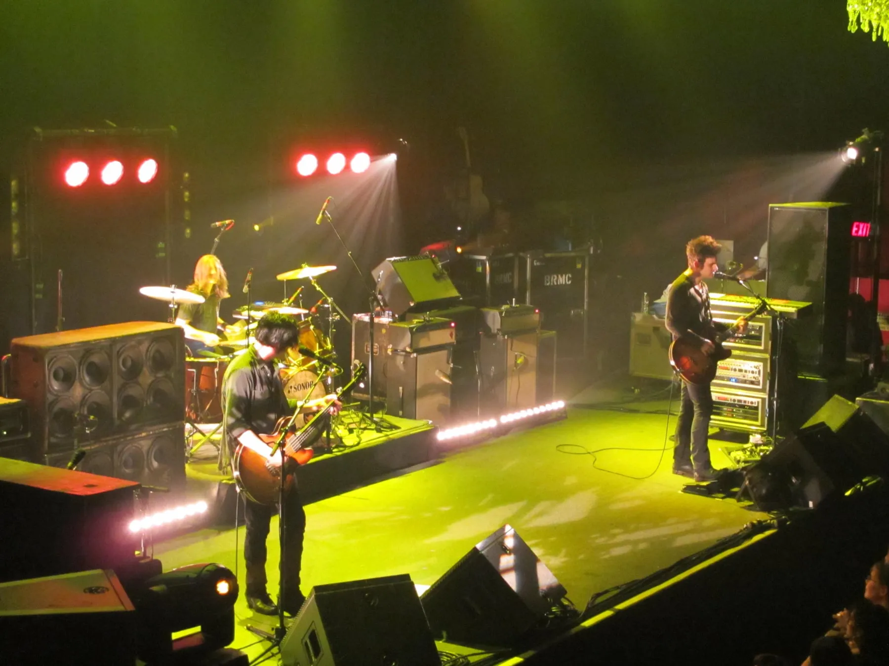 Black Rebel Motorcycle Club band photograph