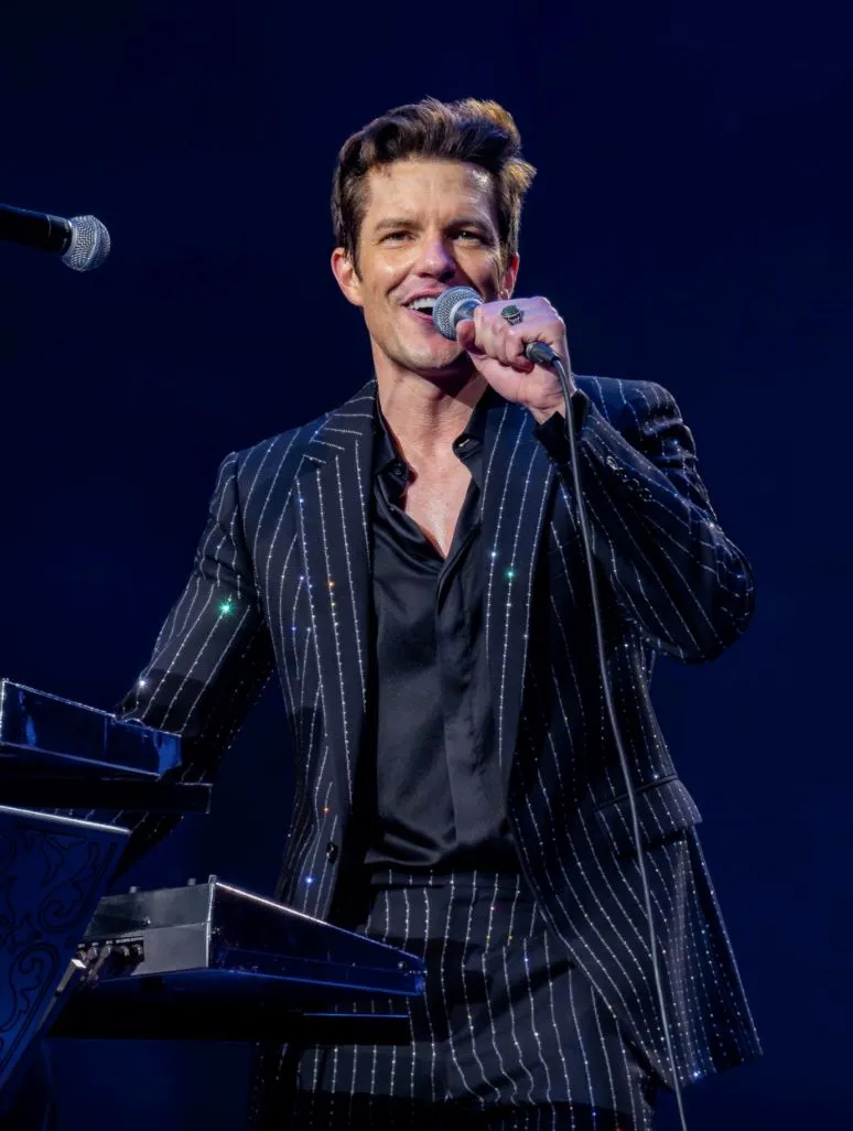 Brandon Flowers band photograph