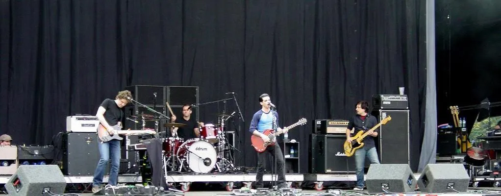 Dashboard Confessional band photograph