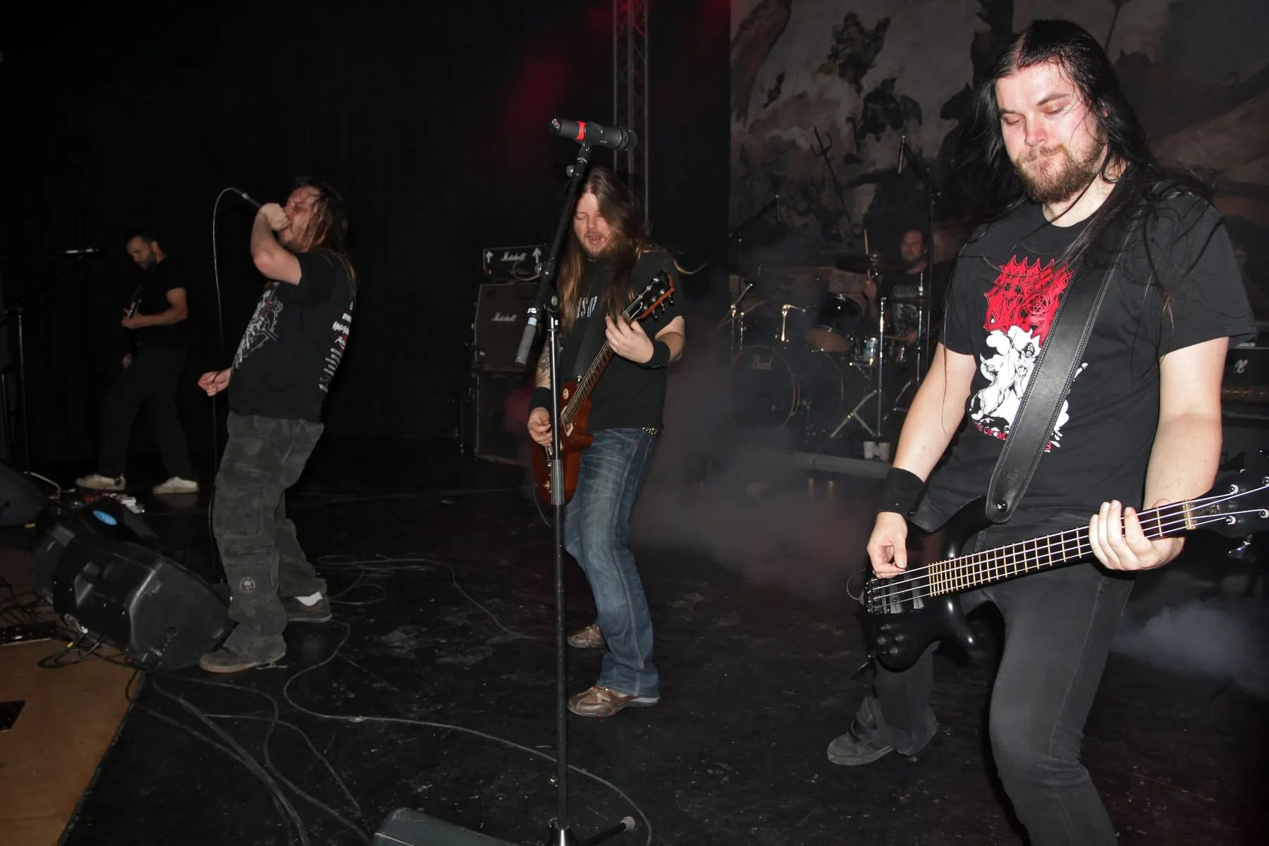 Entombed band photograph