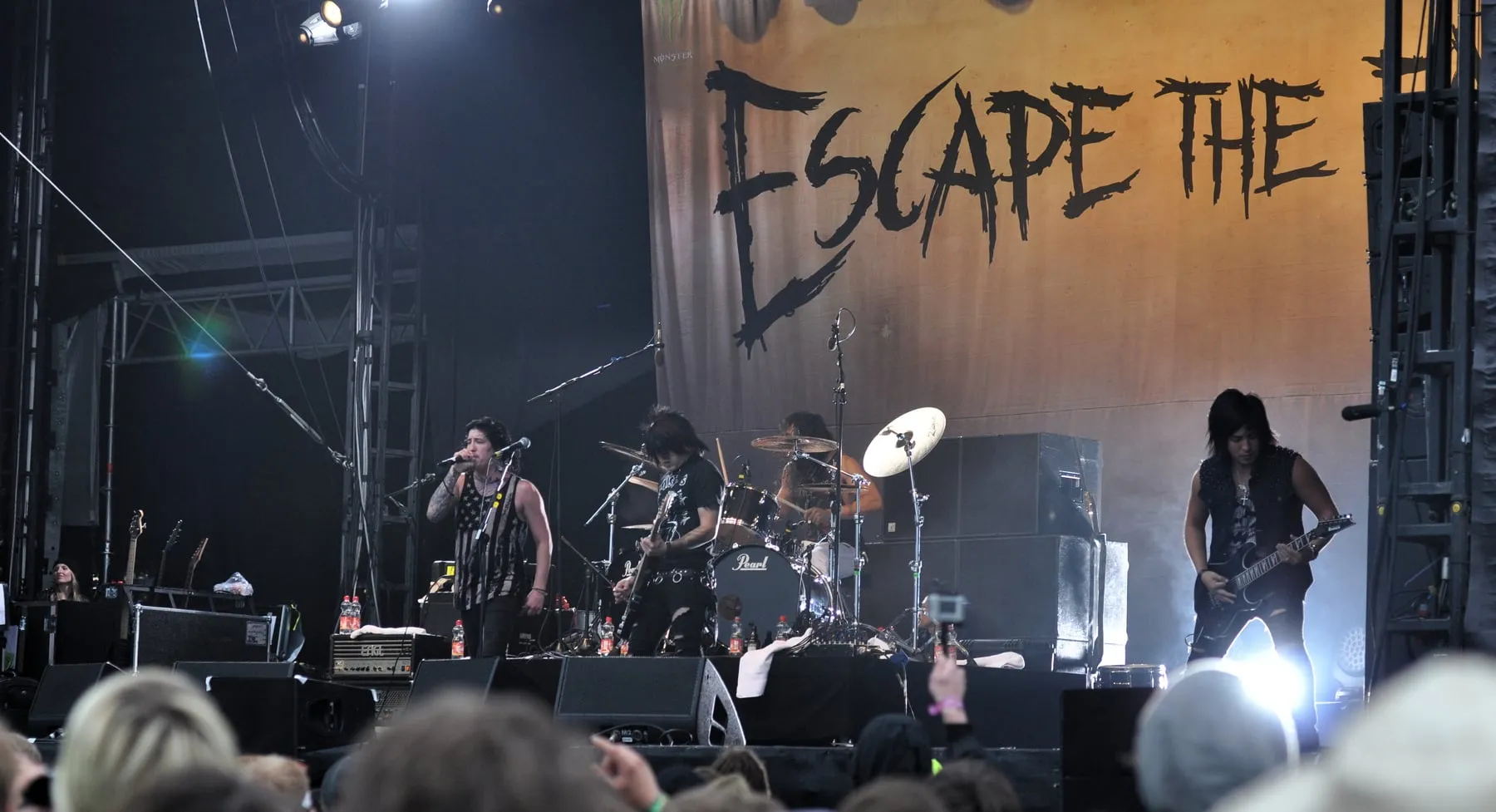 Escape the Fate band photograph