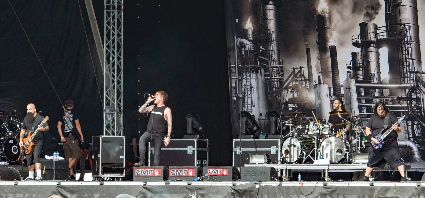 Fear Factory band photograph