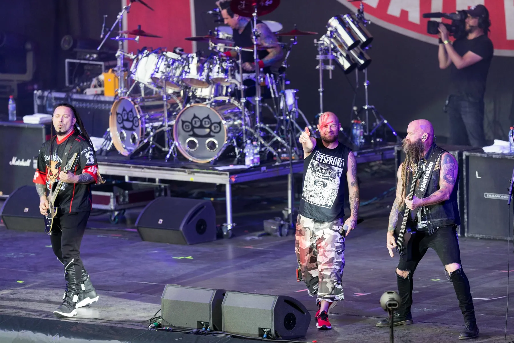 Five Finger Death Punch band photograph