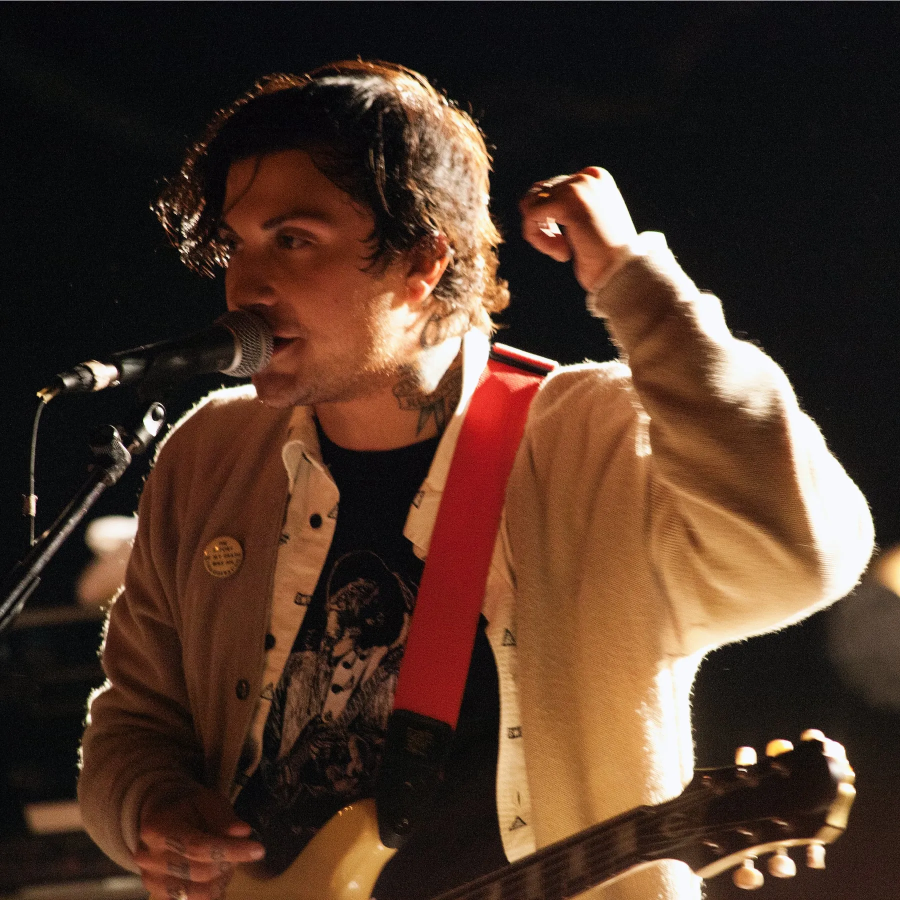 Frank Iero band photograph