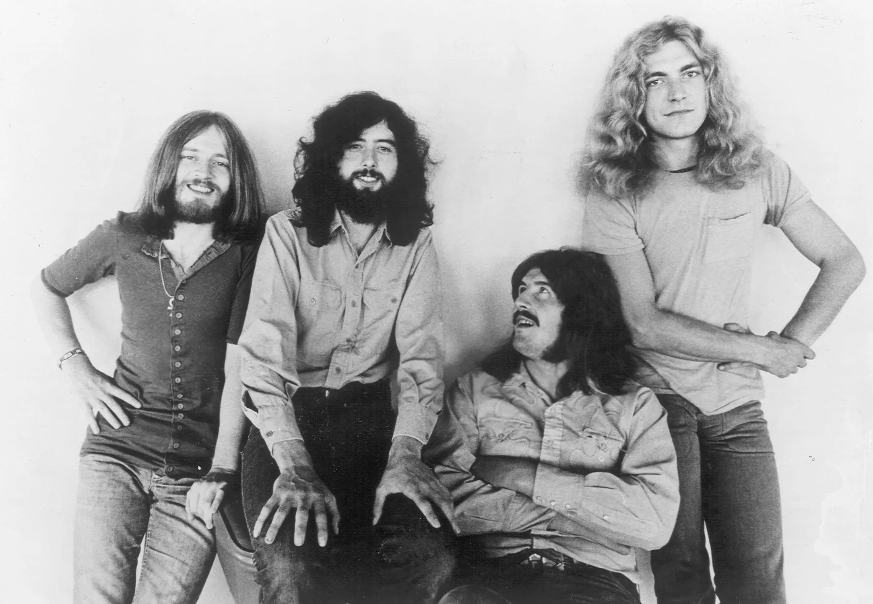 Led Zeppelin band photograph