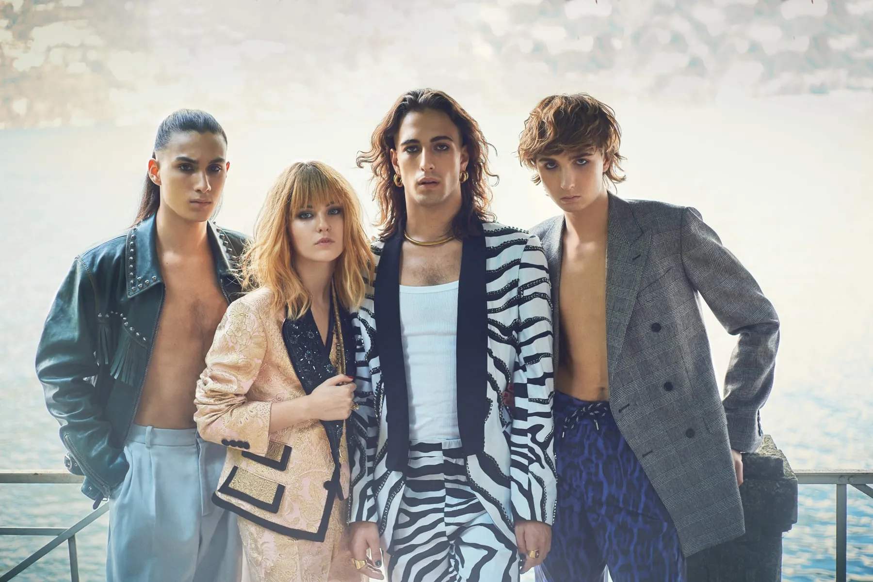 Måneskin band photograph