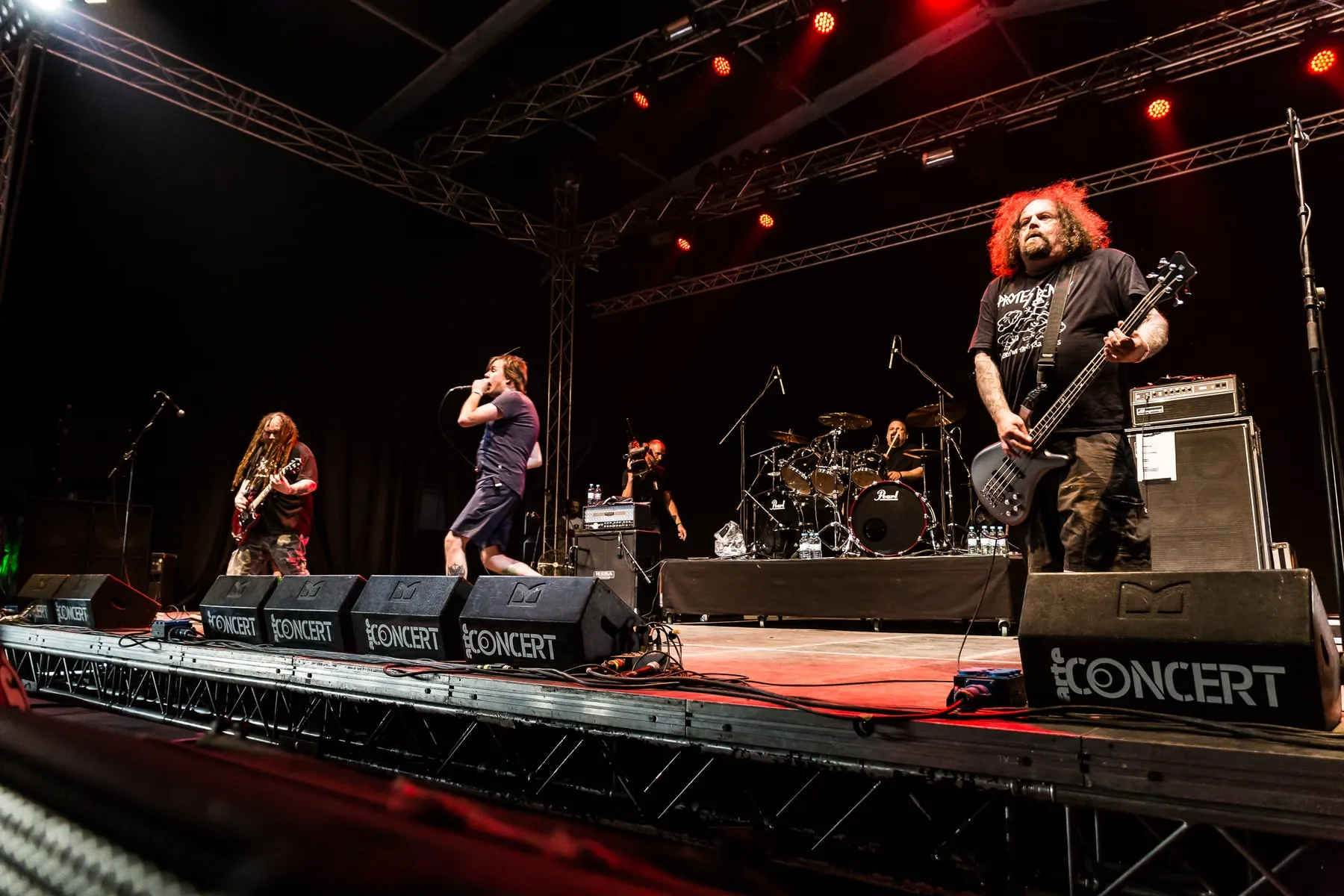 Napalm Death band photograph