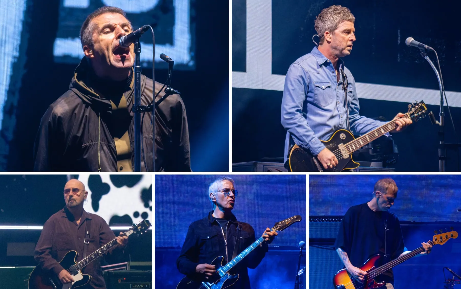 Oasis band photograph