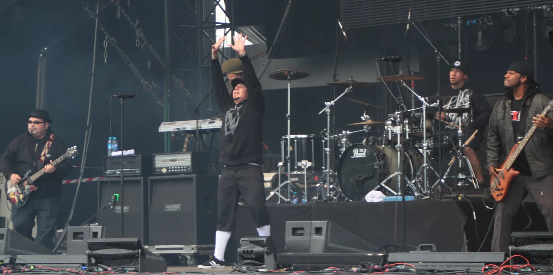 P.O.D. band photograph