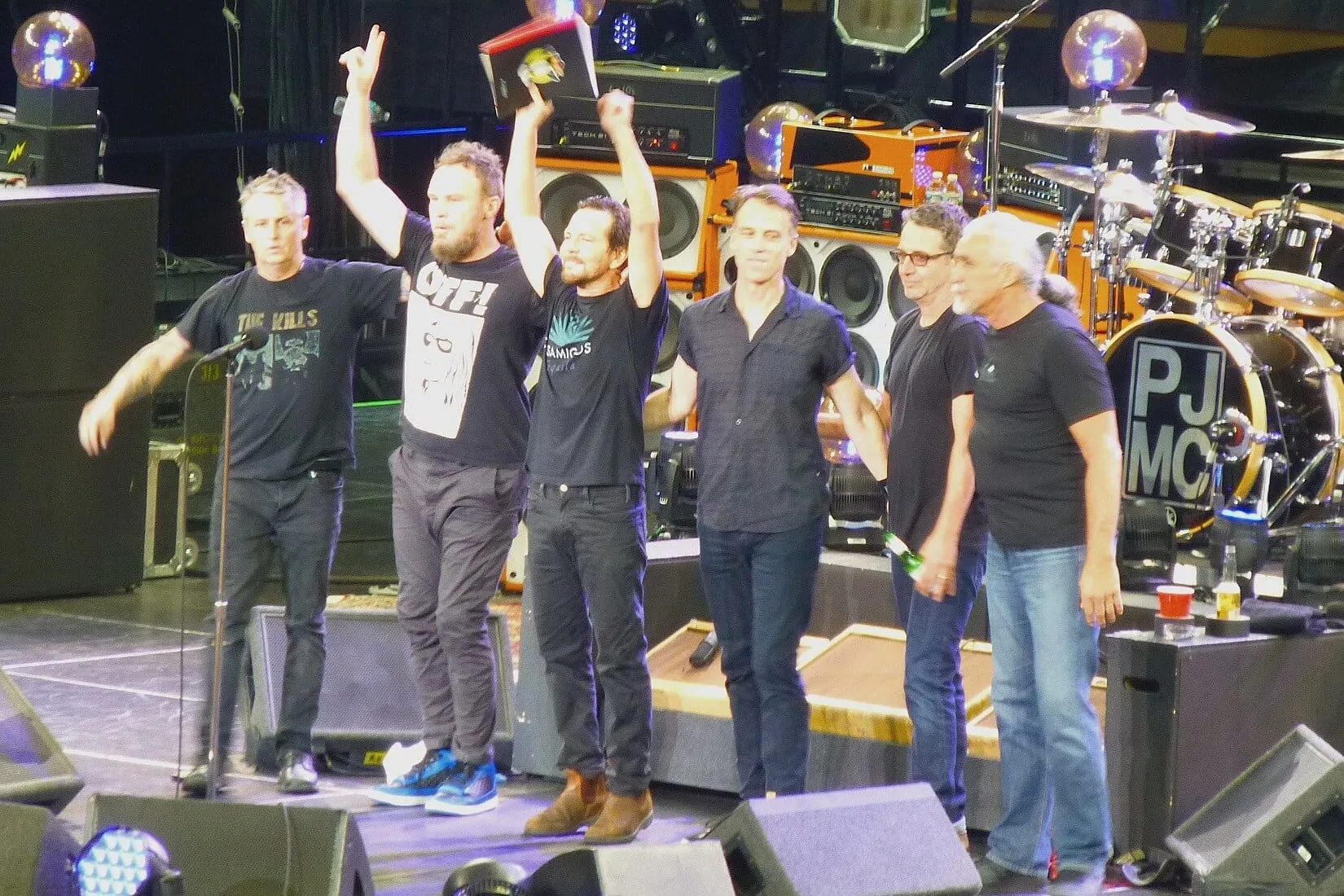Pearl Jam band photograph