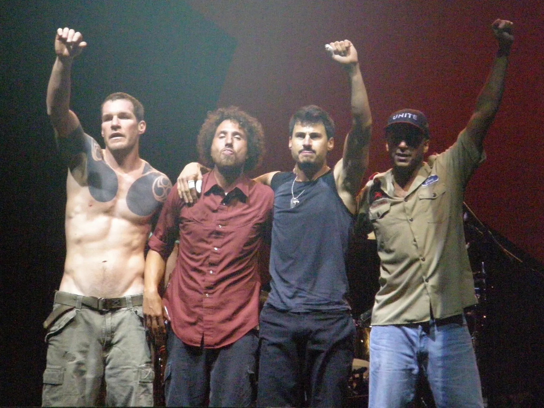Rage Against the Machine band photograph