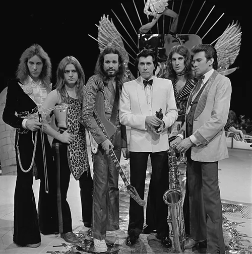 Roxy Music band photograph