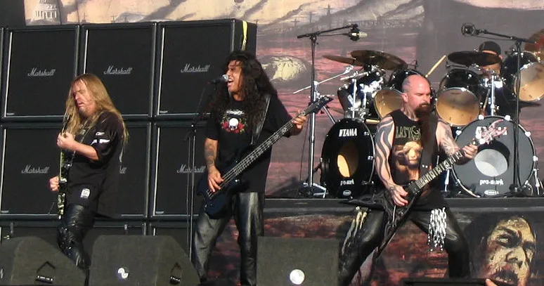 Slayer band photograph