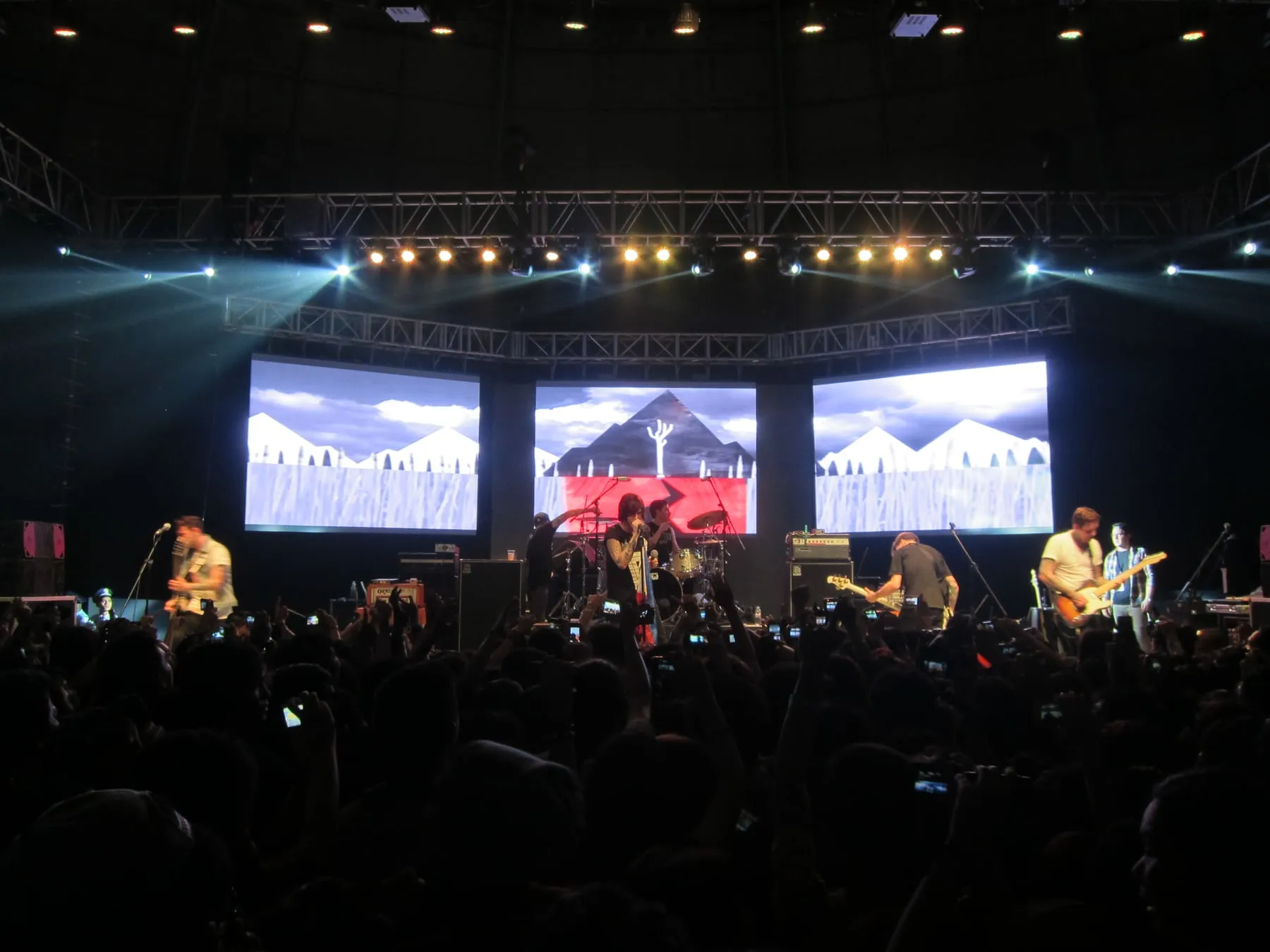 Sleeping with Sirens band photograph