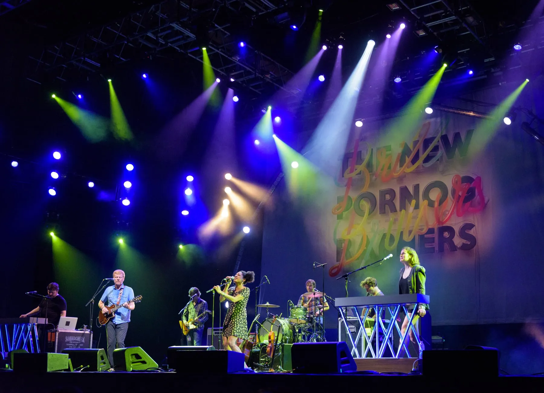The New Pornographers band photograph