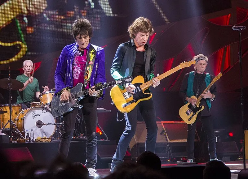 The Rolling Stones band photograph