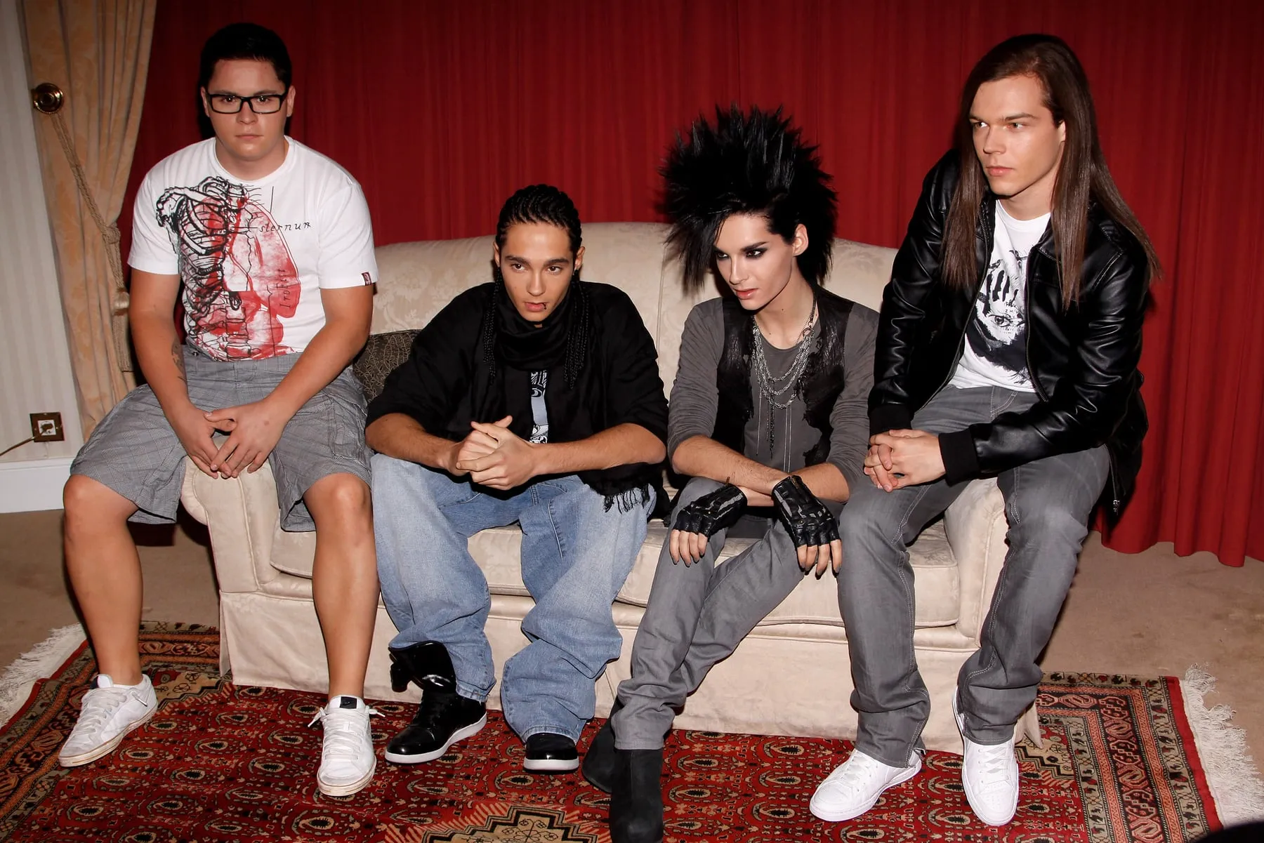 Tokio Hotel band photograph