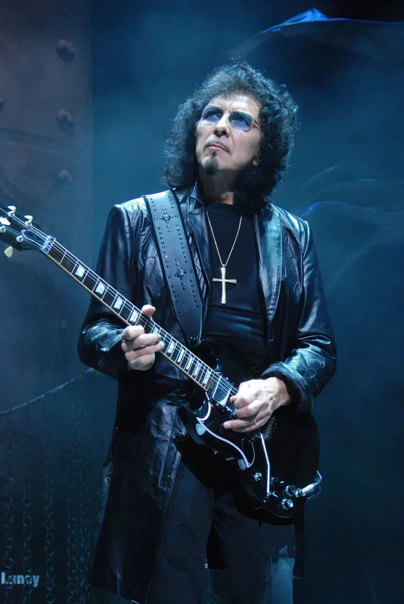 Tony Iommi band photograph
